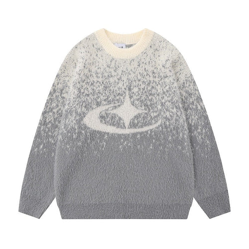 VELMORA - Cosmos Fade Knit Sweater
