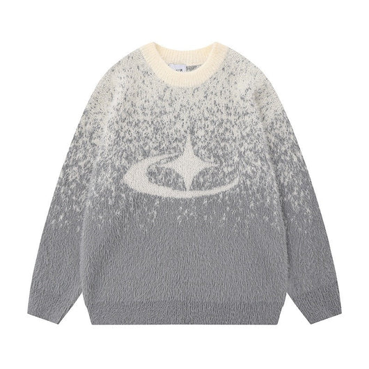 VELMORA - Cosmos Fade Knit Sweater