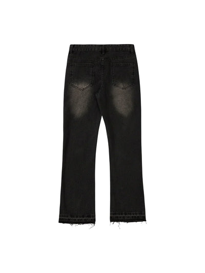 FURMO - Noir Flared Jeans