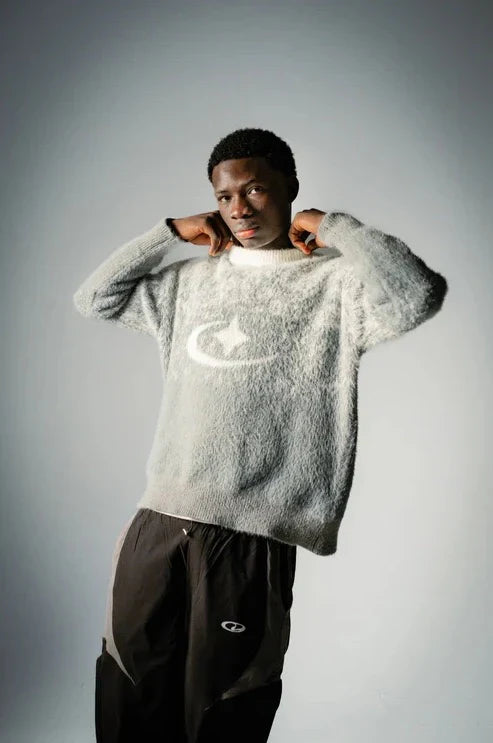 VELMORA - Cosmos Fade Knit Sweater