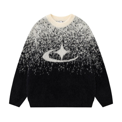 VELMORA - Cosmos Fade Knit Sweater